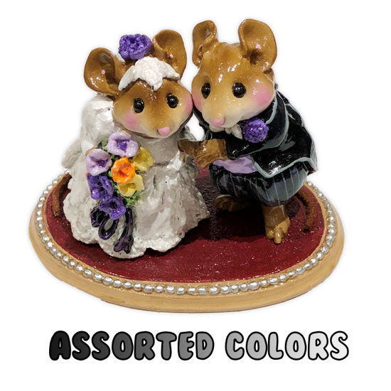 The Wedding Pair M-200 (Assorted Special Custom) by Wee Forest Folk®