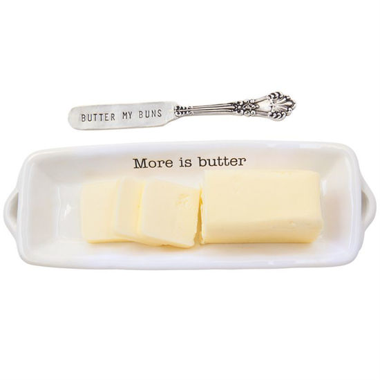 Circa Butter Dish by Mudpie