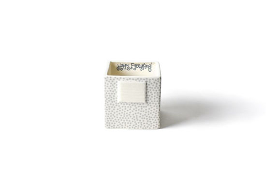 Stone Small Dot Mini Nesting Cube Small by Happy Everything!™