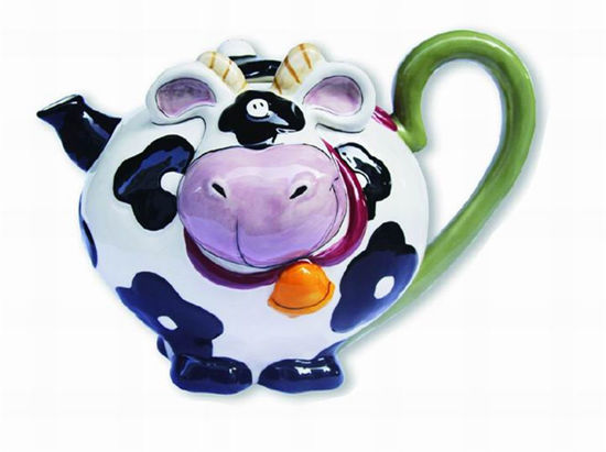 Cow Teapot by Blue Sky Clayworks