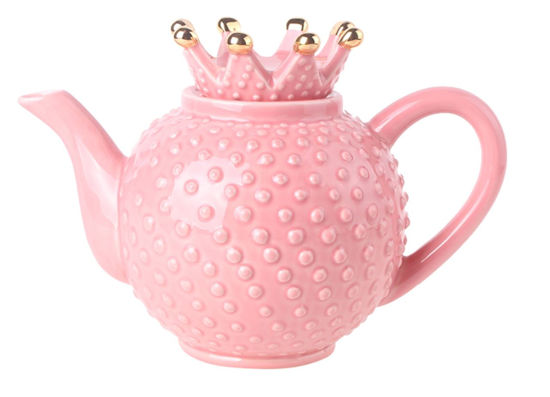 Pink Crown Teapot by Blue Sky Clayworks