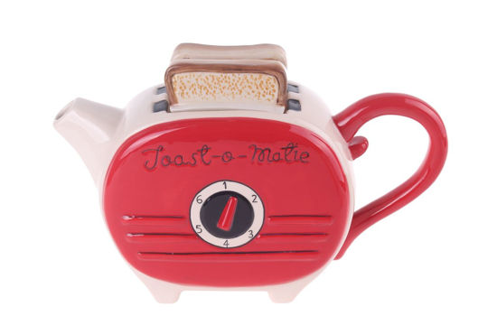 Red Toaster Teapot by Blue Sky Clayworks