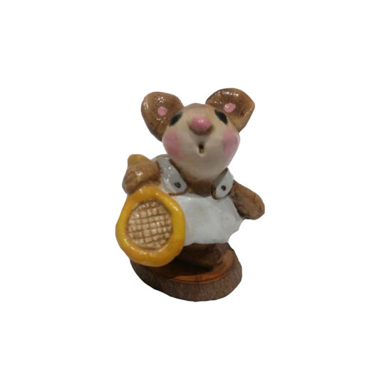 Tennis Star Mouse MS-05 (Blue) by Wee Forest Folk®