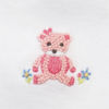 Pink Bear Bib by Mudpie