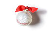 My First Christmas Buffalo Stocking Glass Ornament by Coton Colors