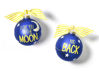 I Love You To The Moon And Back Glass Ornament by Coton Colors