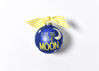 I Love You To The Moon And Back Glass Ornament by Coton Colors