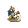 Grandfather Bear and Nightie Bear BB-12 (Plaid Special) by Wee Forest Folk