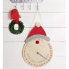 Countdown Santa Clock Hanger by Mudpie