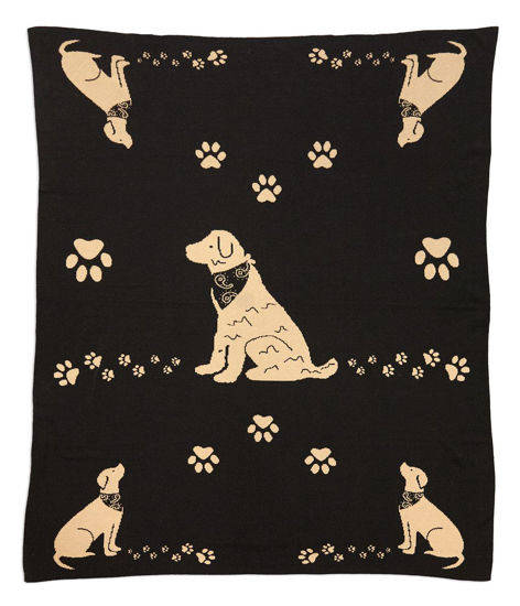 Paws Reversible Blanket by Chandler 4 Corners
