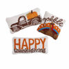 Thanksgiving Mini Hooked Pillows (Assorted) by Mudpie