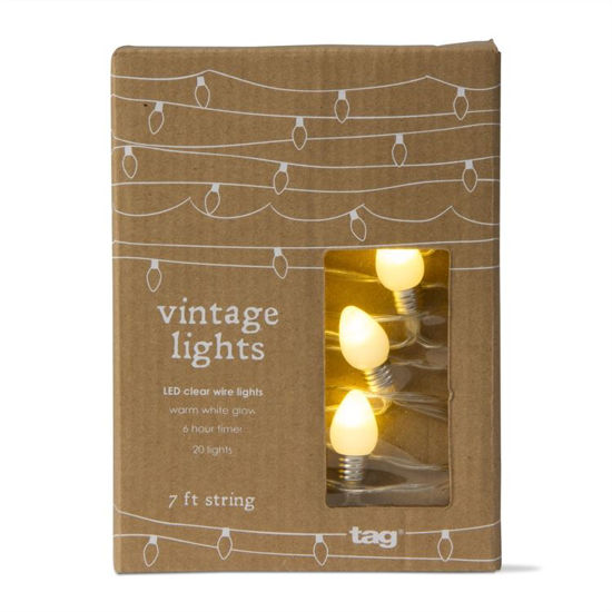 Vintage Bulbs LED String Lights by TAG