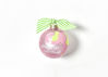 Elephant Pink Glass Ornament by Coton Colors
