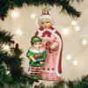 Mrs. Claus with Elf Ornament by Old World Christmas