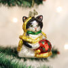 Holiday Kitten Ornament by Old World Christmas