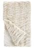 Ivory Mink Faux Fur Throw by Donna Salyers Fabulous Furs