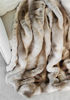 Truffle Chinchilla Faux Fur Throw by Donna Salyers Fabulous Furs