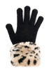 Faux Fur Trimmed Tech Gloves by Donna Salyers Fabulous Furs