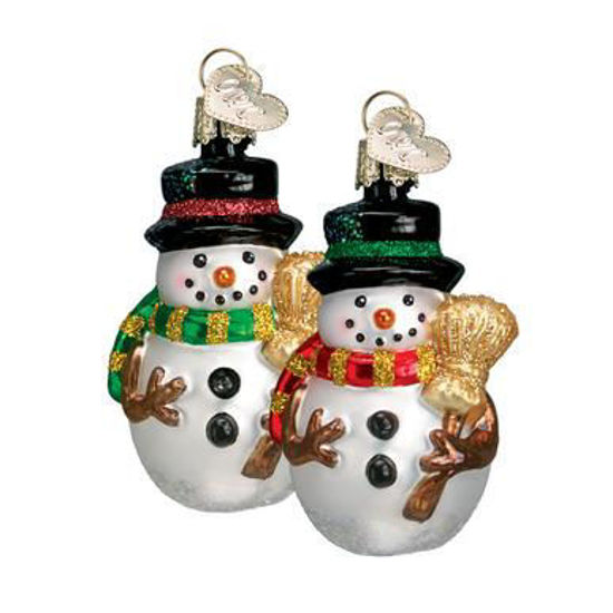Miniature Mr. Snowy Ornament (Assorted) by Old World Christmas