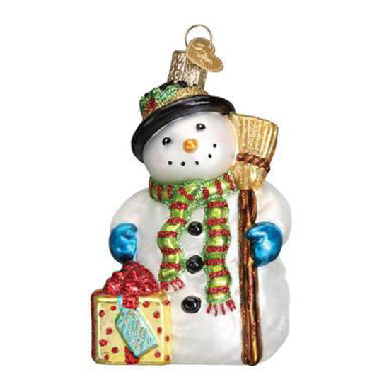 Gleeful Snowman Ornament by Old World Christmas