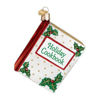 Christmas Cookbook Ornament by Old World Christmas