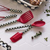 Courtly Check Spatula - Red by MacKenzie-Childs