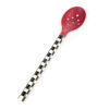 Courtly Check Slotted Spoon - Red by MacKenzie-Childs