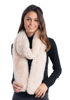 Ivory Knitted Faux Fur Scarf by Donna Salyers Fabulous Furs