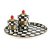 Courtly Check Enamel Canister - Mini by MacKenzie-Childs