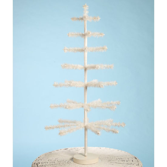 Feather Ivory Tree  36" by Bethany Lowe