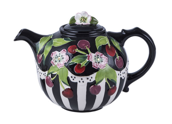 Cherry Teapot by Blue Sky Clayworks
