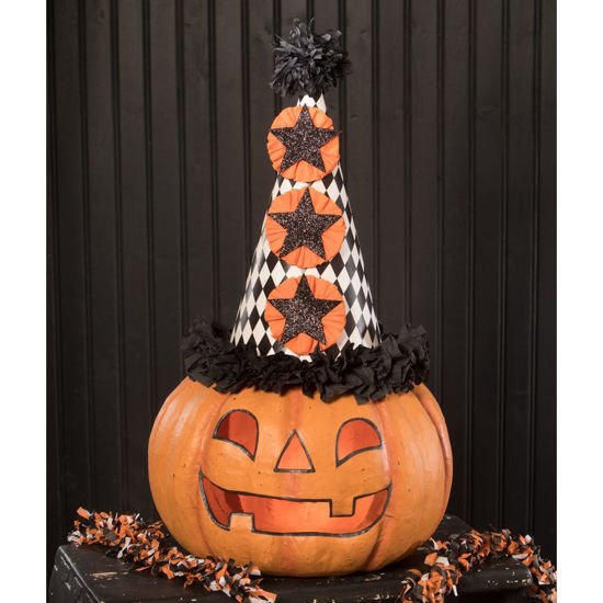 Party Pumpkin Large Paper Mache by Bethany Lowe Designs