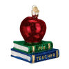Teacher's Apple Ornament by Old World Christmas