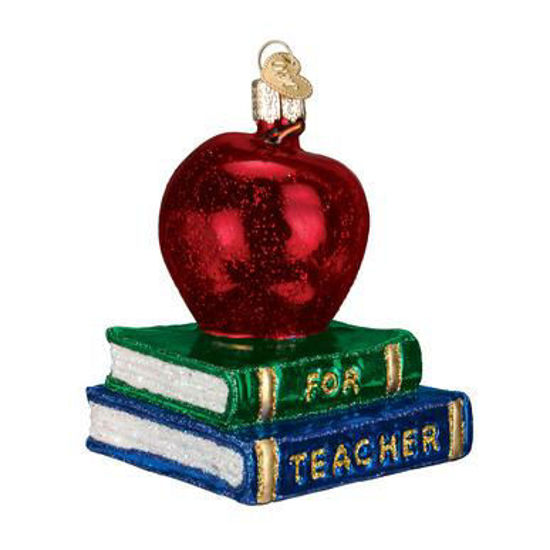 Teacher's Apple Ornament by Old World Christmas