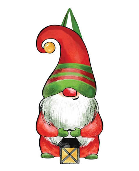 Gnome For Christmas Door Decor by Studio M