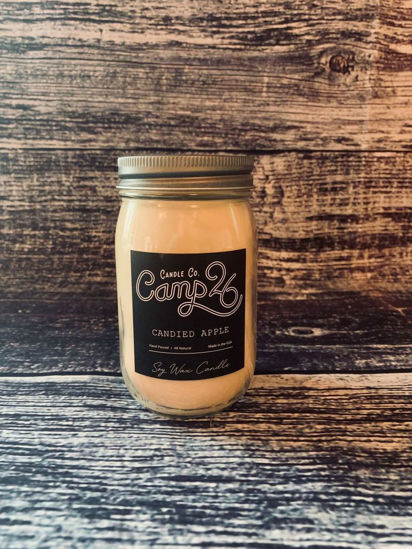 Candied Apple 16oz Jar by Camp 26 Candle Co