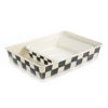 Courtly Check Enamel Baking Pan  8" by MacKenzie-Childs