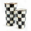 Courtly Check Enamel Tumbler - 20 Ounce by MacKenzie-Childs