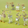 Moonbeam Reindeer Mini Ornaments (Set of 8) by Patience Brewster