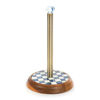 Royal Check Wood Paper Towel Holder by MacKenzie-Childs