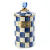 Royal Check Enamel Canister - Large by MacKenzie-Childs