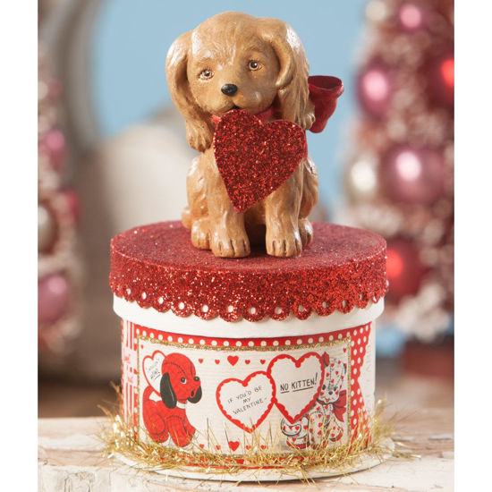 Puppy Love on Box by Bethany Lowe Designs