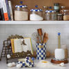 Royal Check Enamel Lid Kitchen Canister - Large by MacKenzie-Childs