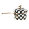 Courtly Check Enamel 2.5 Qt. Saucepan by MacKenzie-Childs