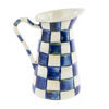 Royal Check Enamel Practical Pitcher - Small by MacKenzie-Childs