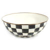 Courtly Check Enamel Everyday Bowl - Extra Large by MacKenzie-Childs