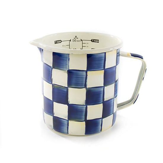 Royal Check Enamel 7-Cup Measuring Cup by MacKenzie-Childs