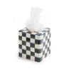 Courtly Check Enamel Boutique Tissue Box Cover by MacKenzie-Childs