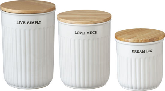 Canister Set by Primitives by Kathy
