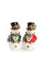 Top Hat Snowman Salt & Pepper Set by MacKenzie-Childs